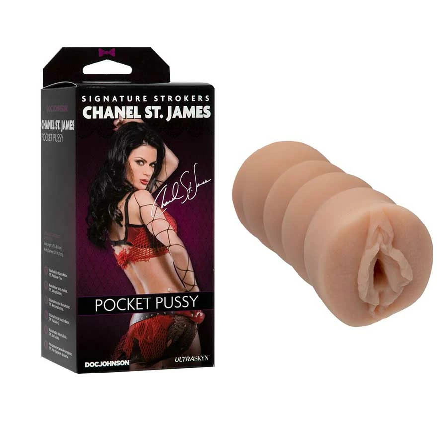 Chanel St. James Pocket Pussy | Realistic Signature Stroker By Doc Johnson 4 Chanel St. James Pocket Pussy | Realistic Signature Stroker By Doc Johnson