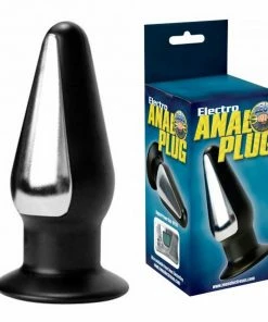 Zeus Electrosex Classic Zeus Electro-Stim Anal Plug | Large Electrosex Butt Plug Anal Sex Toys