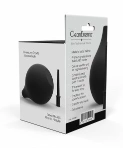 Healthy Vibes Anal Sex Toys Clean Enema By Waterwerx Thin Tip Silicone Anal Douche 7.6 Fl Oz