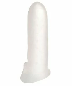 Clear Ultraskin Extra Thick Dick Penis Extender With Ball Strap (6 Inch Penis Extension) By Optimale