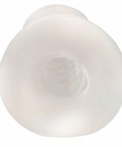 Clear Ultraskin Extra Thick Dick Penis Extender With Ball Strap (6 Inch Penis Extension) By Optimale