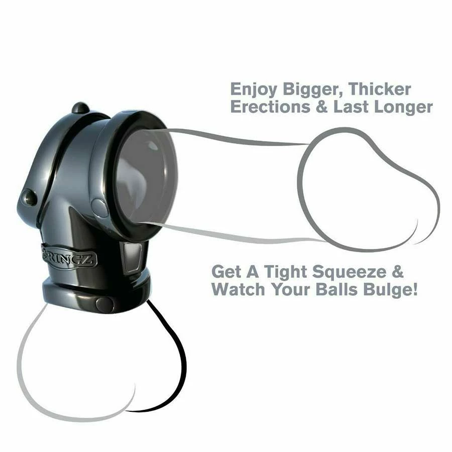 Pipedream Products Cock Pipe Penis Ring & Ball Stretcher Black Sleeve By Fantasy C-Ringz Cock Rings 4 Pipedream Products Cock Pipe Penis Ring & Ball Stretcher Black Sleeve By Fantasy C-Ringz Cock Rings