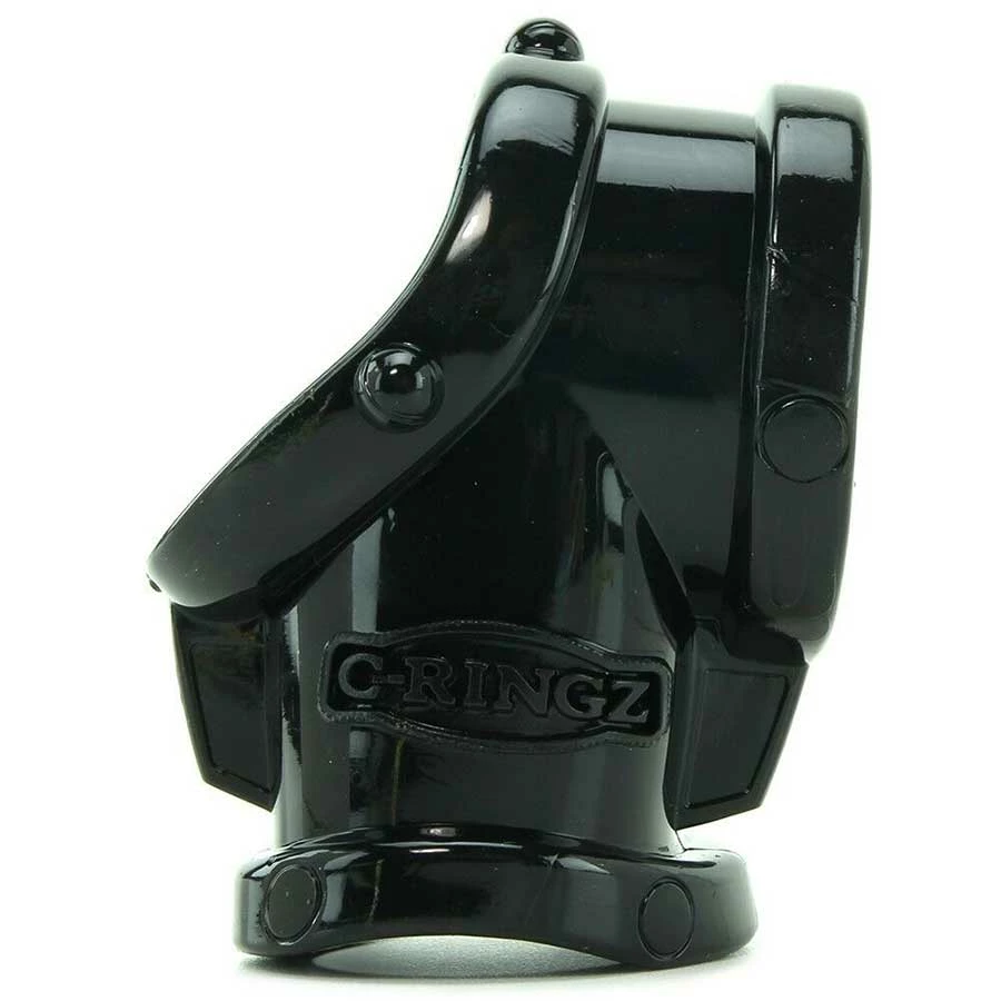 Pipedream Products Cock Pipe Penis Ring & Ball Stretcher Black Sleeve By Fantasy C-Ringz Cock Rings 6 Pipedream Products Cock Pipe Penis Ring & Ball Stretcher Black Sleeve By Fantasy C-Ringz Cock Rings