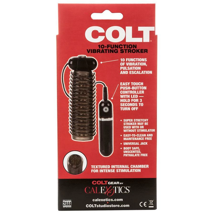 Male Masturbators & Strokers Colt 10 Function Vibrating Stroker | Multispeed Male Masturbation Sleeve 8 Male Masturbators & Strokers Colt 10 Function Vibrating Stroker | Multispeed Male Masturbation Sleeve