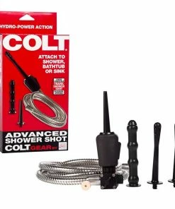 Anal Sex Toys Colt Advanced Shower Shot Anal Douche Enema Kit