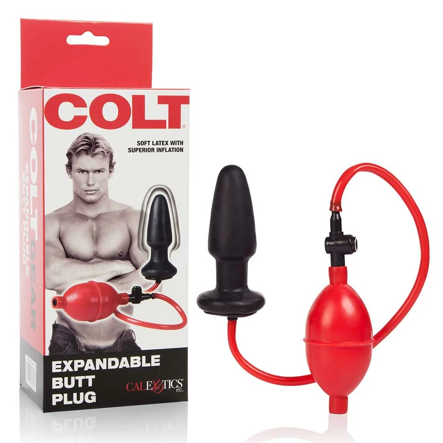 Colt Expandable Red Butt Plug For Men By Colt 3 Colt Expandable Red Butt Plug For Men By Colt