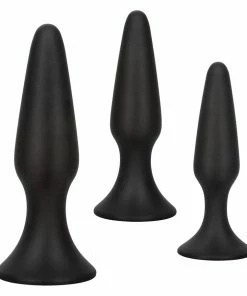 Anal Sex Toys Colt Silicone Anal Trainer Butt Plug Kit By Cal Exotics