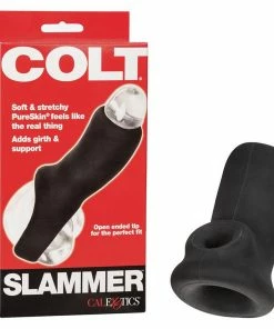 Colt Slammer Open Tip Black Cock Sheath For Men Sheaths & Sleeves