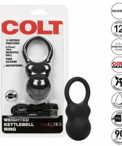 Colt Weighted Kettlebell Vibrating Cock Ring | 5.75 Oz Heavy Stretching Device 17 Colt Weighted Kettlebell Vibrating Cock Ring | 5.75 Oz Heavy Stretching Device