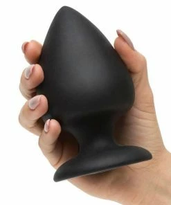 Colt XL Butt Plug | Black Big Boy Silicone Anal Toy For Men