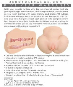 Dani Daniels Realistic Vagina & Ass Masturbator By Zero Tolerance Porn Star Pocket Pussy 21 Dani Daniels Realistic Vagina & Ass Masturbator By Zero Tolerance Porn Star Pocket Pussy