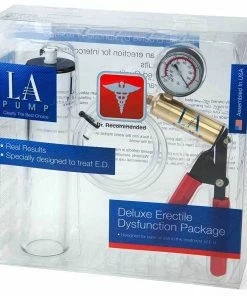 Penis Pumps Deluxe Medical Grade Erectile Dysfunction Penis Pump Package By LA Pump
