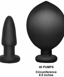 Anal Sex Toys Deluxe Wonder Vibrating & Inflating Butt Plug By Doc Johnson