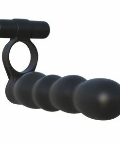 Pipedream Products Double Penetration Vibrating Cock Ring By Fantasy C-Ringz