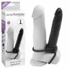 Pipedream Products Double Trouble Dual Penetration Cock Ring And Slim Black Dildo 5.3 Inches Cock Rings 2 Pipedream Products Double Trouble Dual Penetration Cock Ring And Slim Black Dildo 5.3 Inches Cock Rings