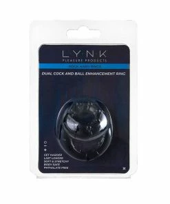 Lynk Pleasure Products Cock Rings Dual Cock And Ball Enhancement Ring By Lynk Pleasure