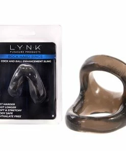 Lynk Pleasure Products Dual Cock And Ball Enhancement Support Sling By Lynk Pleasure