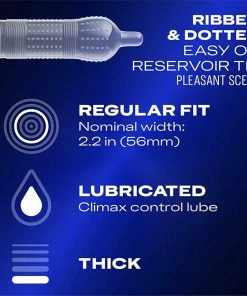 Durex Performax Intense Climax Control Condoms 12 Pack