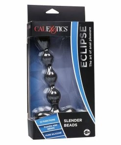 Cal Exotics Eclipse Slender 7 Inch Silicone Flexible And Rechargeable Anal Beads