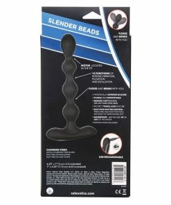 Cal Exotics Eclipse Slender 7 Inch Silicone Flexible And Rechargeable Anal Beads