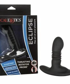 Cal Exotics Eclipse Thrusting Rotator Prostate Probe | Vibrating Anal Massager Prostate Massagers