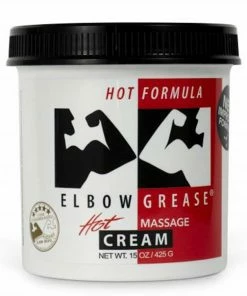 Masturbation Lube Elbow Grease Hot Cream Lube | Warming Oil Lubricant For Men