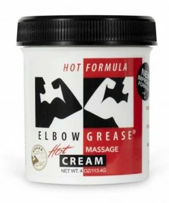Masturbation Lube Elbow Grease Hot Cream Lube | Warming Oil Lubricant For Men
