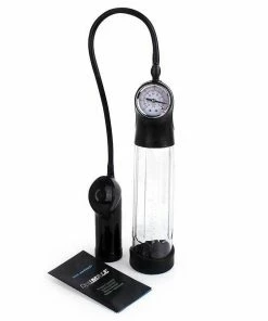 Penis Pumps Electric Power Penis Pump With Air Gauge By Optimale