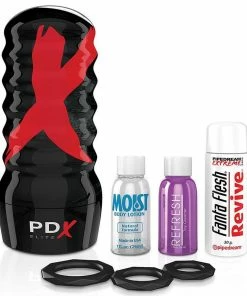 Pipedream Products Elite Air Tight Pussy Stroker And Discreet Masturbator By PDX 13 Pipedream Products Elite Air Tight Pussy Stroker And Discreet Masturbator By PDX