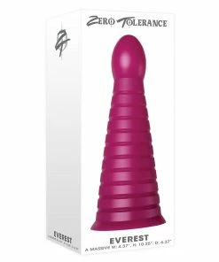 Everest 10 Inch Oversized Purple Butt Plug By Zero Tolerance Anal Sex Toys