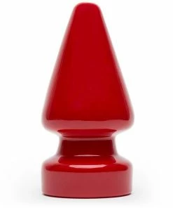 Doc Johnson Extra Large Red Boy Challenge 9.5 Inch Butt Plug For Men Anal Sex Toys