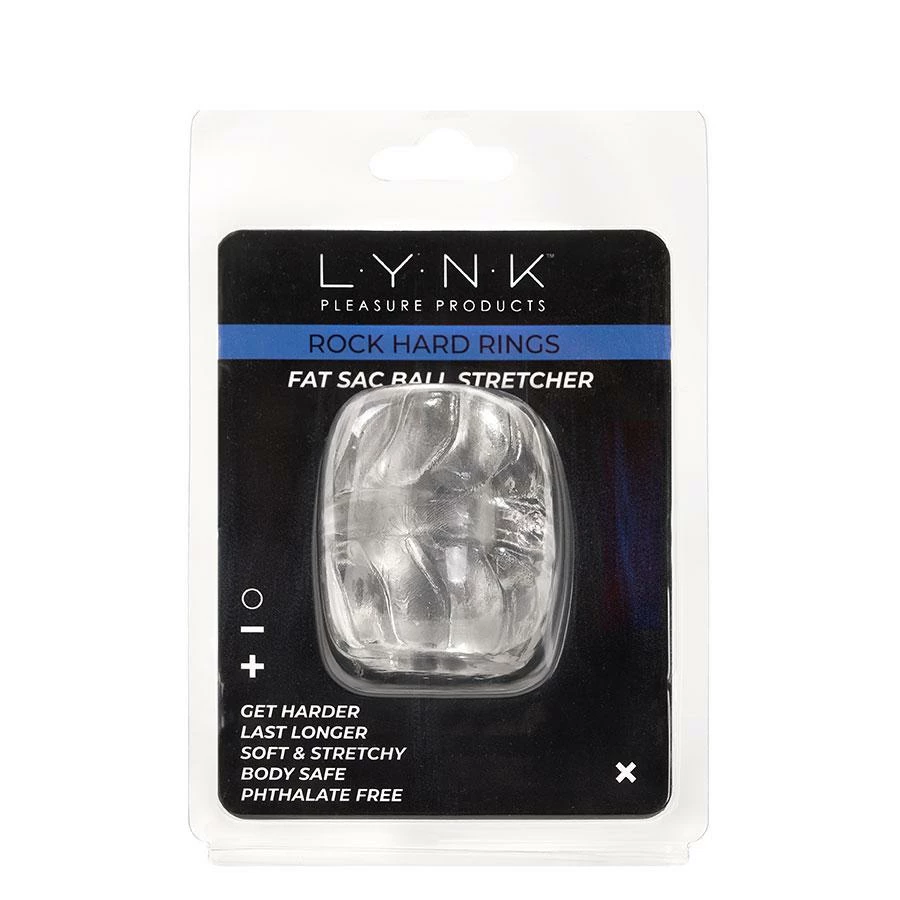 Lynk Pleasure Products Cock Rings Fat Sac Clear Ball Stretcher By Lynk Pleasure 8 Lynk Pleasure Products Cock Rings Fat Sac Clear Ball Stretcher By Lynk Pleasure