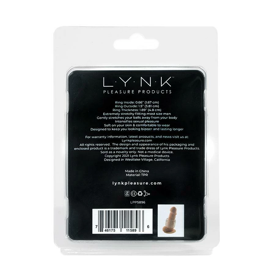 Lynk Pleasure Products Cock Rings Fat Sac Clear Ball Stretcher By Lynk Pleasure 9 Lynk Pleasure Products Cock Rings Fat Sac Clear Ball Stretcher By Lynk Pleasure
