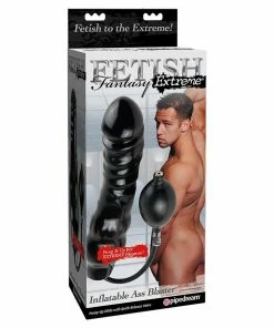 Fetish Fantasy Extreme Black Inflatable Ass Blaster Dildo By Pipedream Products