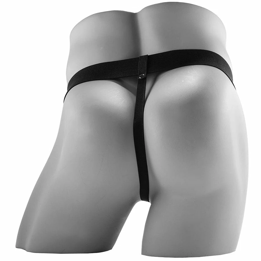 Pipedream Products Fetish Fantasy Hollow Vibrating Rechargeable Strap-On Dildo With Balls And Harness Sheaths & Sleeves 6 Pipedream Products Fetish Fantasy Hollow Vibrating Rechargeable Strap-On Dildo With Balls And Harness Sheaths & Sleeves