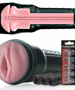 Male Masturbators & Strokers Fleshlight Pink Lady Vibro Vibrating Male Masturbator