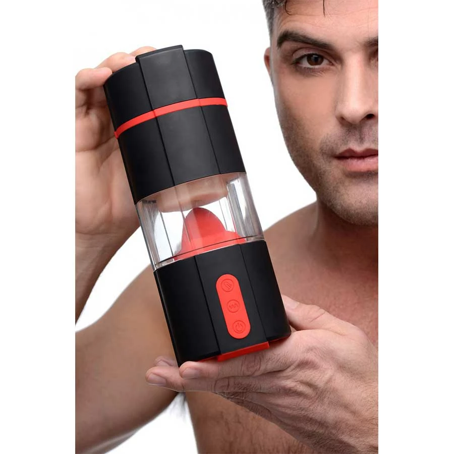 SexFlesh Male Masturbators & Strokers Flicking Tongue Oral Sex Masturbator & Multispeed Vibrator By LoveBotz 10 SexFlesh Male Masturbators & Strokers Flicking Tongue Oral Sex Masturbator & Multispeed Vibrator By LoveBotz