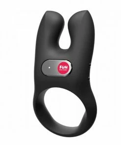 Cock Rings Fun Factory NOS Rechargeable Waterproof Vibrating Silicone Cock Ring