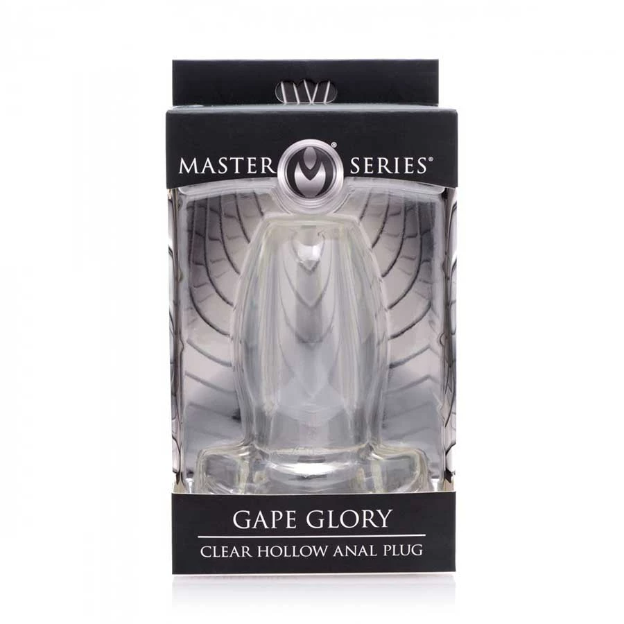 Gape Glory Clear Hollow Butt Plug | 3.9 Inch Tunnel Probe By Master Series Anal Sex Toys 9 Gape Glory Clear Hollow Butt Plug | 3.9 Inch Tunnel Probe By Master Series Anal Sex Toys