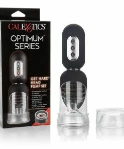 Get Hard Electric Glans Penis Head Pump Optimum Series By Cal Exotics Penis Pumps