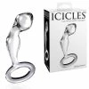 Pipedream Products Glass Prostate Massager Icicles No. 46 Anal Stimulator For Men