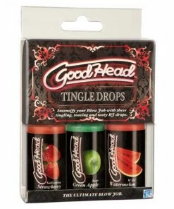 Deep Throat Spray & Gels Good Head Blow Job Tingle Drops 3 Pack Set By Doc Johnson 12 Deep Throat Spray & Gels Good Head Blow Job Tingle Drops 3 Pack Set By Doc Johnson