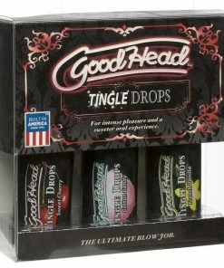 Deep Throat Spray & Gels Good Head Blow Job Tingle Drops 3 Pack Set By Doc Johnson 10 Deep Throat Spray & Gels Good Head Blow Job Tingle Drops 3 Pack Set By Doc Johnson