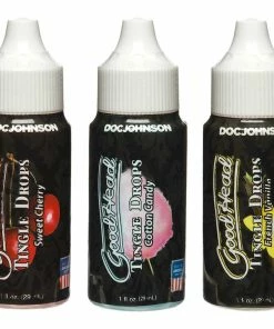Deep Throat Spray & Gels Good Head Blow Job Tingle Drops 3 Pack Set By Doc Johnson