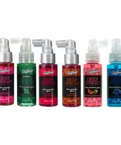 Doc Johnson Good Head Deep Throat Flavored Oral Sex Numbing Spray | 2 Oz