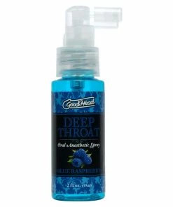 Doc Johnson Good Head Deep Throat Flavored Oral Sex Numbing Spray | 2 Oz