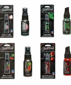 Good Head Oral Delight Flavored Blow Job Spray By Doc Johnson | 1 Oz Deep Throat Spray & Gels