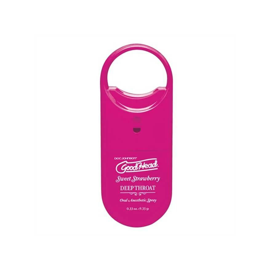 Doc Johnson Good Head TO-GO Deep Throat Flavored Oral Sex Numbing Spray | .33 Oz Deep Throat Spray & Gels 15 Doc Johnson Good Head TO-GO Deep Throat Flavored Oral Sex Numbing Spray | .33 Oz Deep Throat Spray & Gels