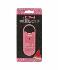 Doc Johnson Good Head TO-GO Deep Throat Flavored Oral Sex Numbing Spray | .33 Oz Deep Throat Spray & Gels 33 Doc Johnson Good Head TO-GO Deep Throat Flavored Oral Sex Numbing Spray | .33 Oz Deep Throat Spray & Gels