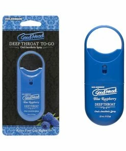 Doc Johnson Good Head TO-GO Deep Throat Flavored Oral Sex Numbing Spray | .33 Oz Deep Throat Spray & Gels 29 Doc Johnson Good Head TO-GO Deep Throat Flavored Oral Sex Numbing Spray | .33 Oz Deep Throat Spray & Gels
